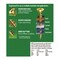 Spax Sheet Metal Screw, #6 x 1 in, Zinc Yellow Steel Flat Head Square Drive 4101020350252 - alternate 4